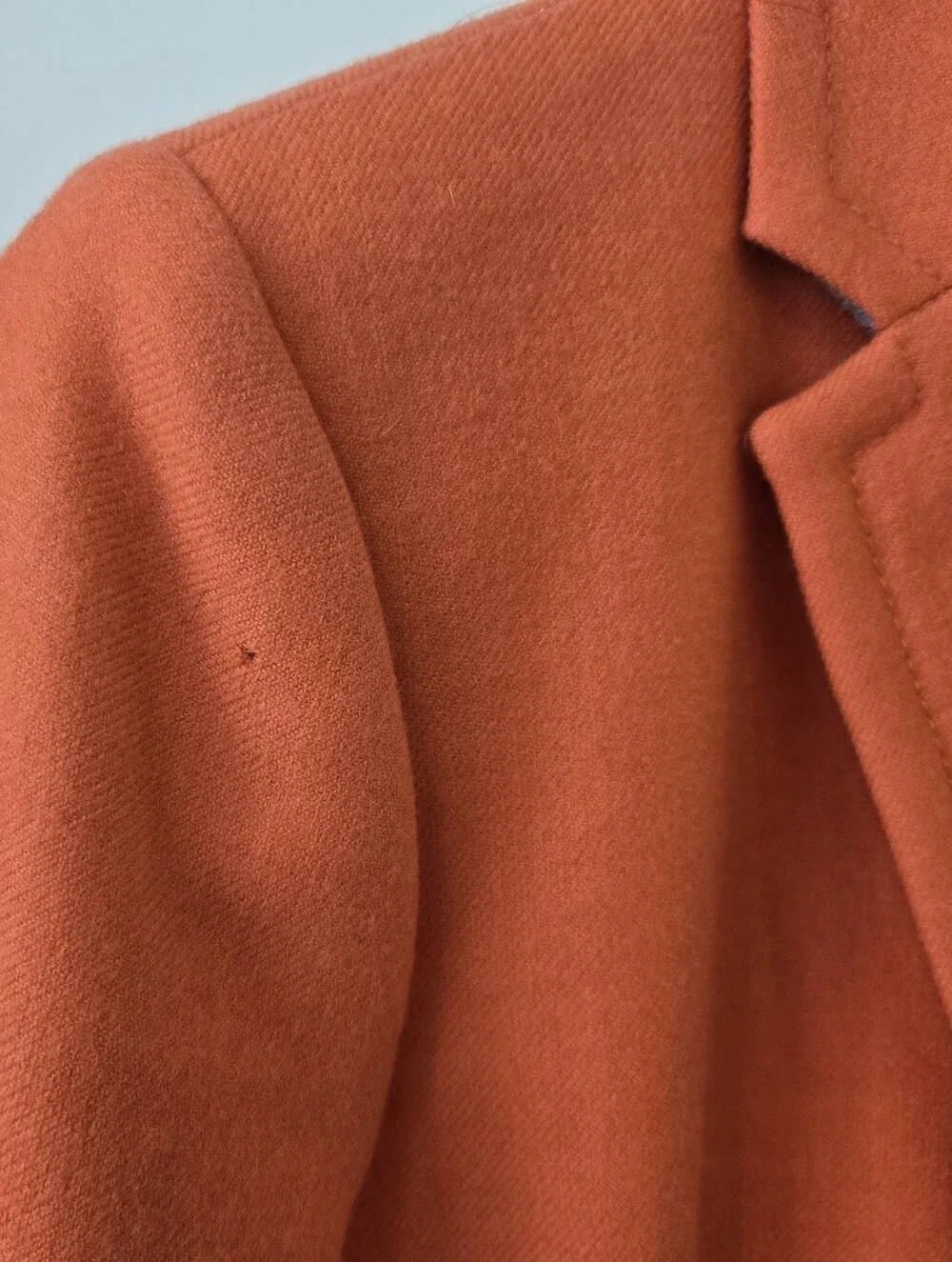J.Crew Orange 100% Wool Blazer Sz 6